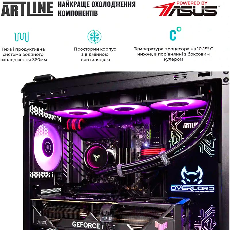 Фото Комп'ютер ARTLINE Gaming GT502 (GT502v22Win)