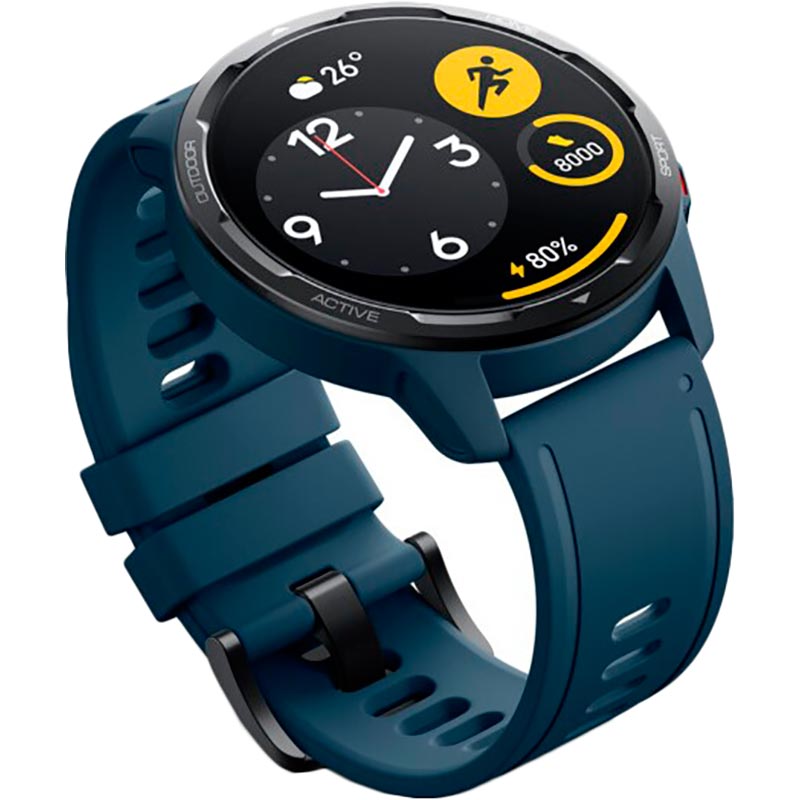 Смарт-часы XIAOMI Watch S1 Active GL Ocean Blue (BHR5467GL) Совместимость Android OS