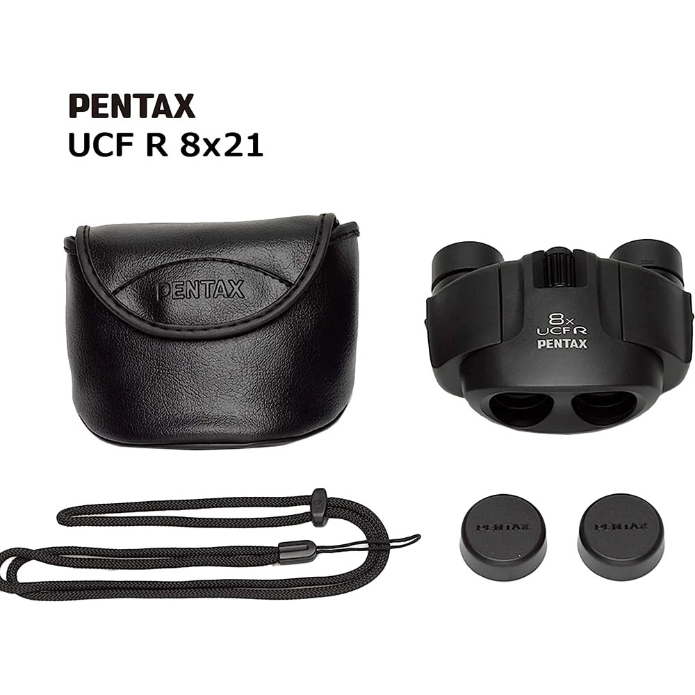 Бінокль PENTAX 8x21 UCF-R Black (62209) Діаметр об'єктива 21