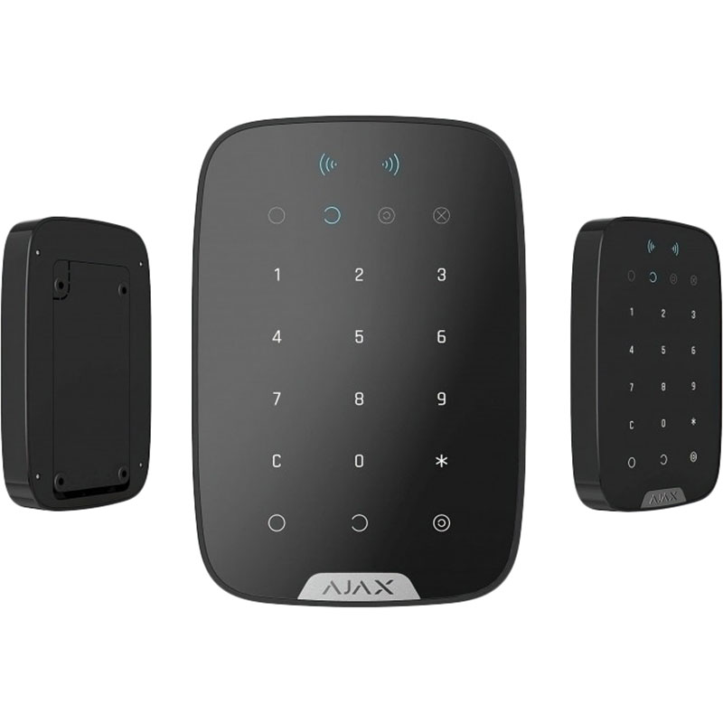 Беспроводная сенсорная клавиатура AJAX Keypad Plus Black (000023069) Подключение беспроводное