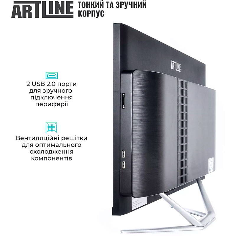 Моноблок ARTLINE Gaming G79 Windows 11 Home (G79v54Win) Роздільна здатність 2560 х 1440