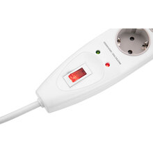 Сетевой фильтр 2E 5 розеток 2м 16А 3x1.5мм2 White (2E-SP515M2WH)