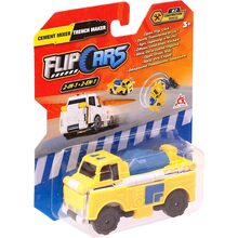 Машинка-трансформер FLIP CARS Бетономешалка и Траншеекопатель (EU463875-02)