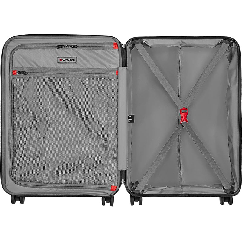 Валіза WENGER Legacy Black (610866) Особливості телескопічна ручка