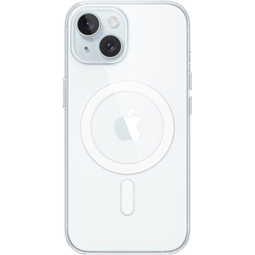 Чохол APPLE для iPhone 15 Clear Case with MagSafe (MT203ZM/A) Колір прозорий