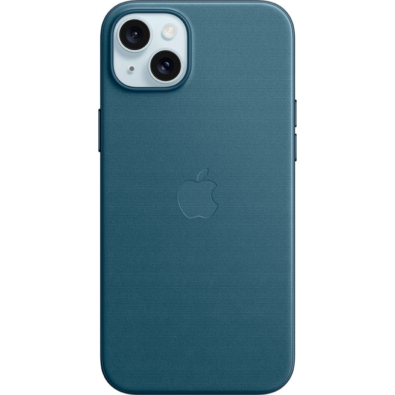 Чехол APPLE для iPhone 15 Plus FineWoven Case with MagSafe Pacific Blue (MT4D3ZM/A) Чехол APPLE для iPhone 15 Plus FineWoven Case with MagSafe Pacific Blue (MT4D3ZM/A)