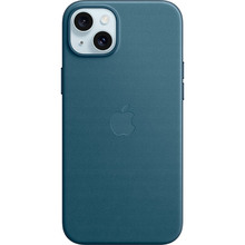 Львов - Чехол APPLE для iPhone 15 Plus FineWoven Case with MagSafe Pacific Blue (MT4D3ZM/A)