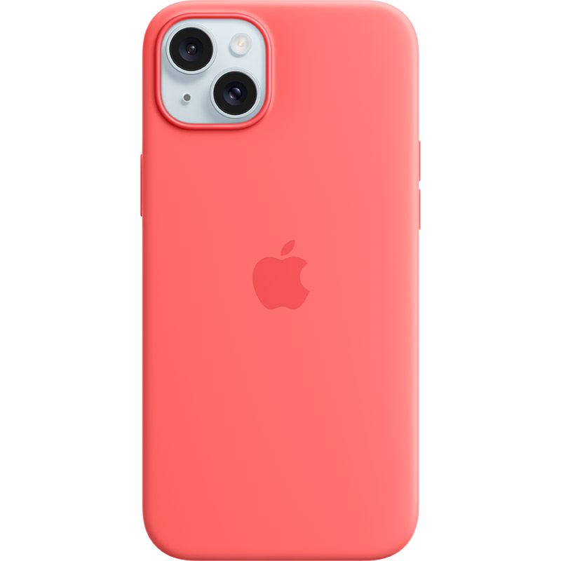 Чохол APPLE для iPhone 15 Plus Silicone Case with MagSafe Guava (MT163ZM/A) Чохол APPLE для iPhone 15 Plus Silicone Case with MagSafe Guava (MT163ZM/A)