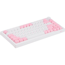 Клавіатура AKKO 5075B Plus Prunus Lannesiana RGB CS Silver Hot-Swap White/Pink (6925758619158)