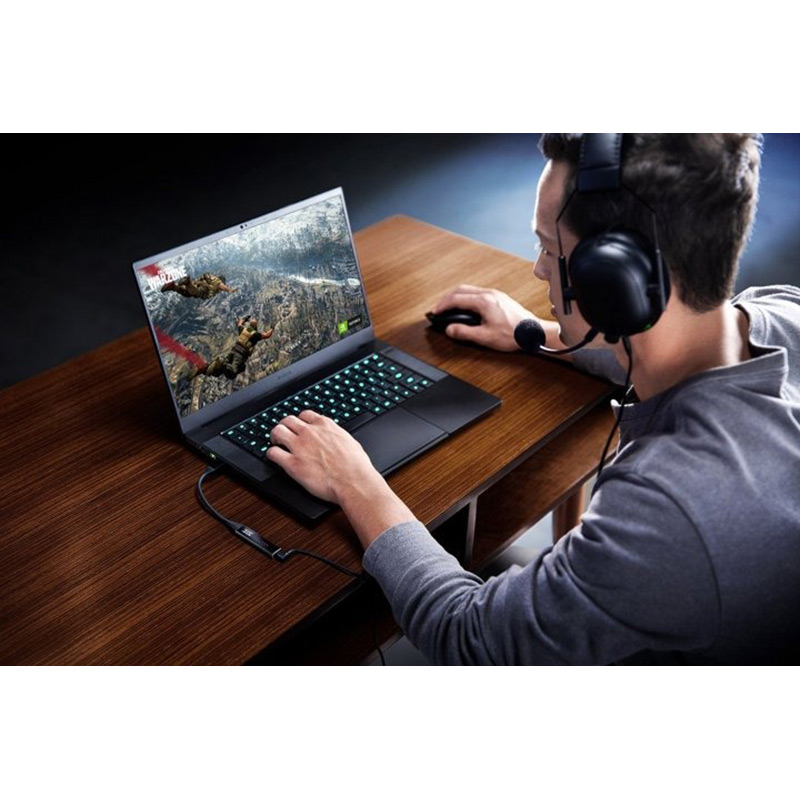 Звуковая карта RAZER THX Onyx (RC21-01630100-R3M1) Разъемы 3.5 мм выход