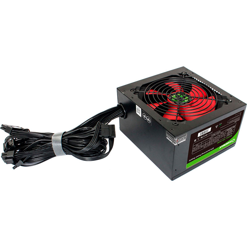 Блок питания GAMEMAX 600W Black fan 120mm GM-600B Форм-фактор ATX