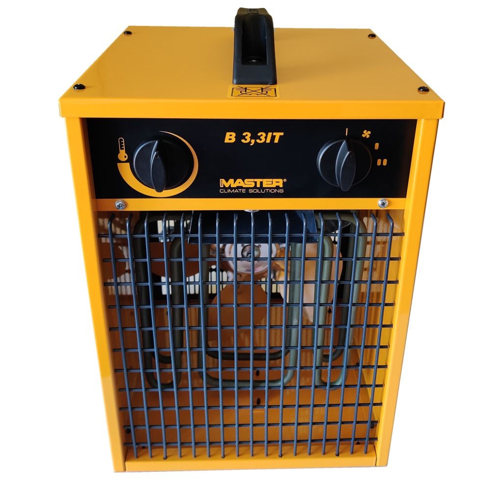 Теплова гармата MASTER B 3,3 IT ELECTRIC AIR HEATER Паливо електрика