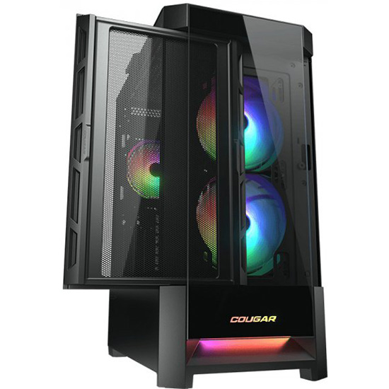 Корпус COUGAR Duoface RGB (Black) Тип Midi-Tower