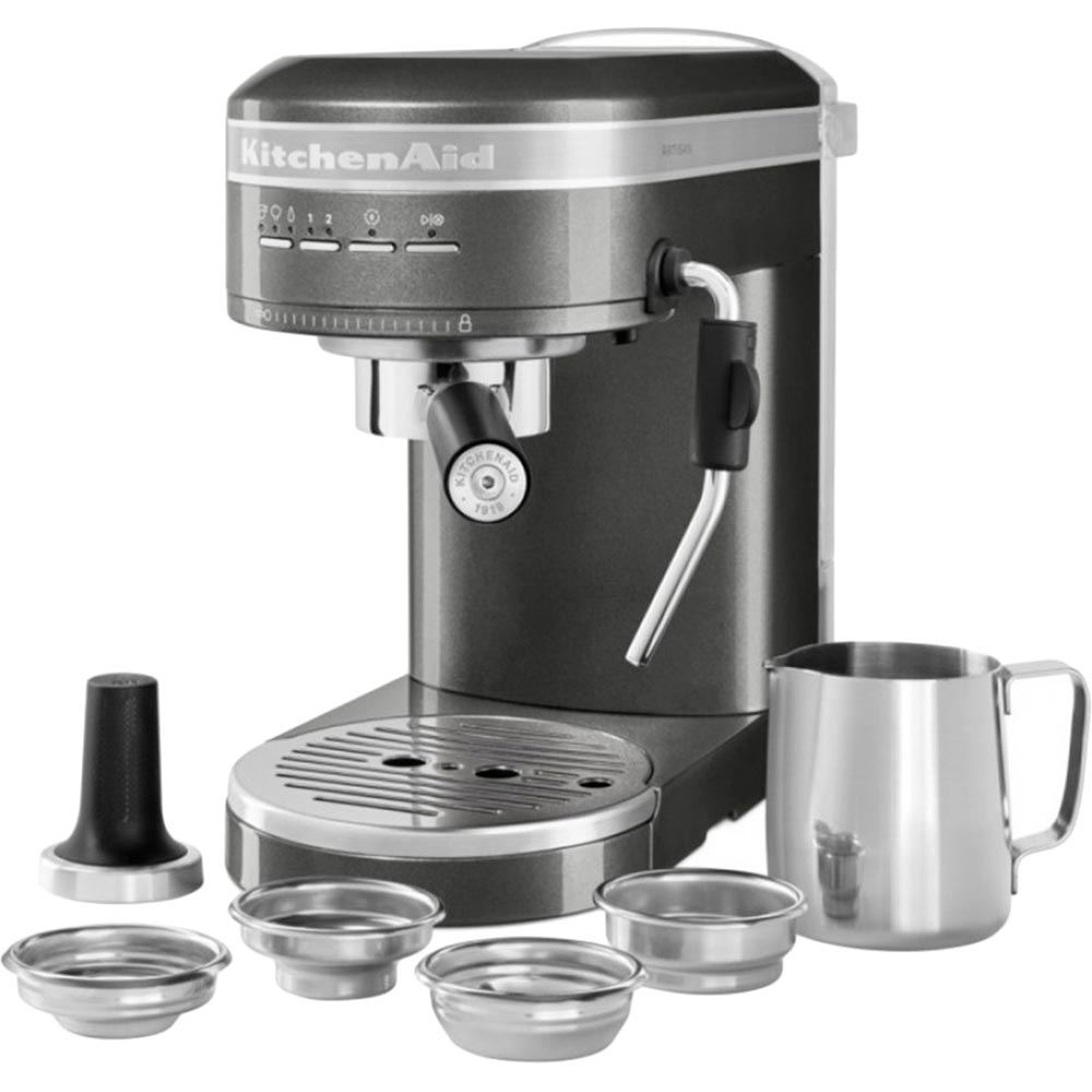 Кофеварка KITCHENAID Artisan 5KES6503EMS Silver Locket Приготовление капучино ручное