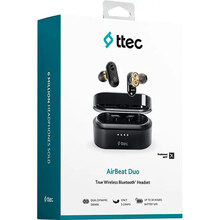 Гарнітура TTEC AirBeat Duo Black (2KM127S)