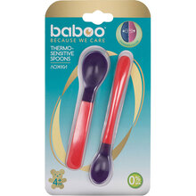 Набор термоложек BABOO Red 2 шт (90597)