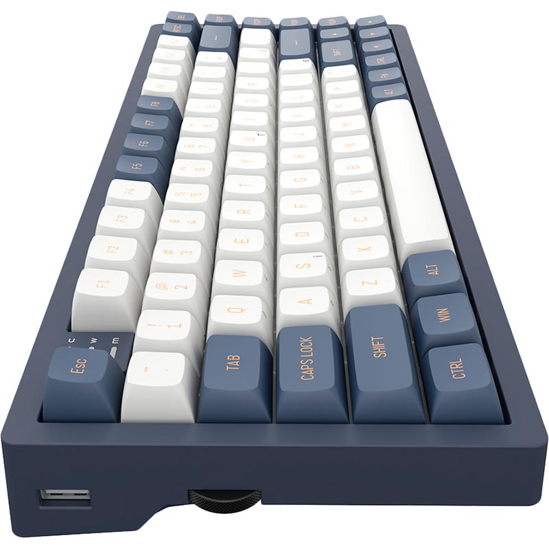 Клавиатура DARK PROJECT KD83A PBT Mechanical G3ms Sapphire Blue/White (DP-KD-83A-004500-GMT) Конструкция механическая