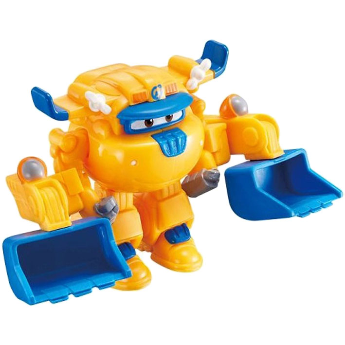 Игровой набор Super Wings Supercharge Articulated Action Vehicle Donnie Донни (EU740992V) Комплектация фигурка с аксессуаром