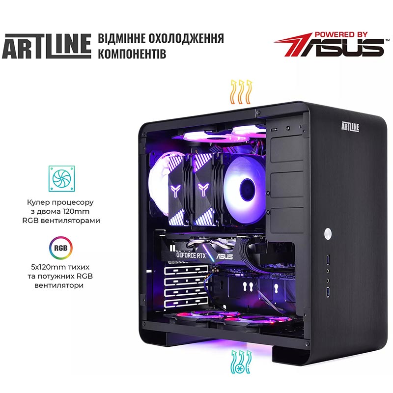 Зовнішній вигляд Комп'ютер ARTLINE Gaming X59v32