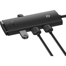 USB-хаб BASEUS Lite Series 4in1 Black (37802)