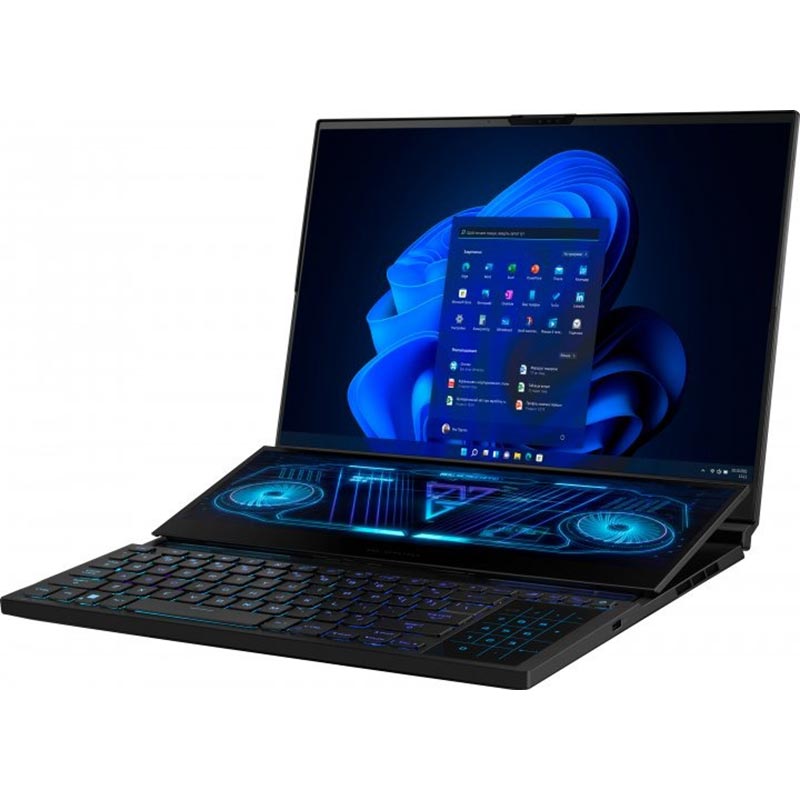 Зовнішній вигляд Ноутбук Asus ROG Zephyrus Duo 16 (2023) GX650PY-NM025X Black (90NR0BI1-M001H0)