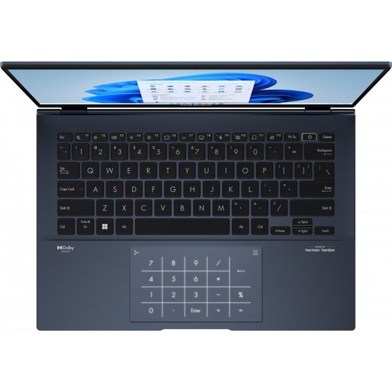 Ноутбук ASUS Zenbook 14 OLED UX3402ZA-KM390W Ponder Blue (90NB0WC1-M00VR0) Частота обновления экрана 90 Гц