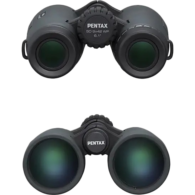 Бинокль PENTAX SD 9х42 WP Green (62751) Диаметр объектива 42