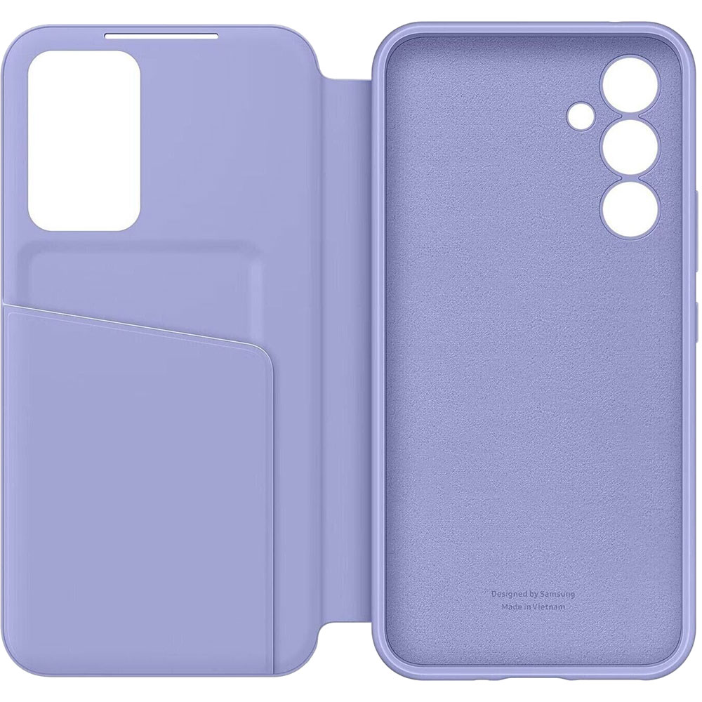 Чехол SAMSUNG Smart View Wallet Case для Samsung Galaxy A54 (A546) Blueberry (EF-ZA546CVEGRU) Материал полиуретан