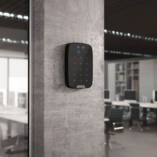 Беспроводная сенсорная клавиатура AJAX Keypad Plus Black (000023069)