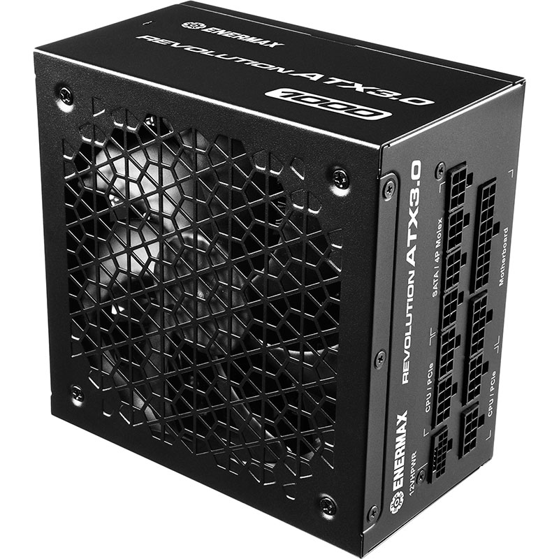 Блок живлення ENERMAX REVOLUTION ATX3.0 1000W Корекція коефіцієнта потужності PFC   активна