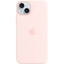 Дніпро - Чохол APPLE для iPhone 15 Plus Silicone Case with MagSafe Light Pink (MT143ZM/A)