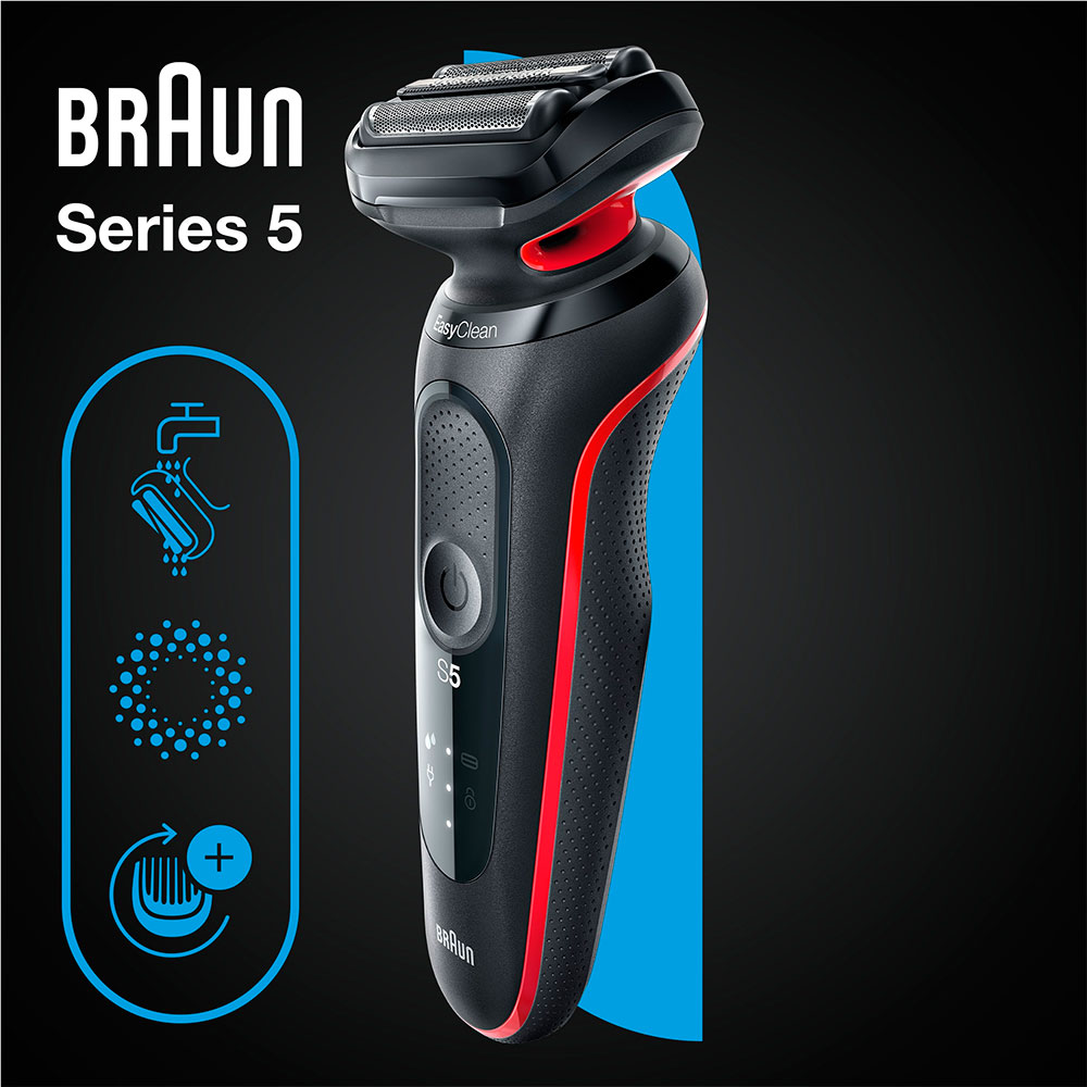 Покупка Електробритва BRAUN Series 5 51-R1000 Black/Red