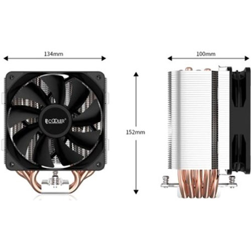 Кулер процесорний PCCOOLER GI-H58U V2 Для сокета 1200