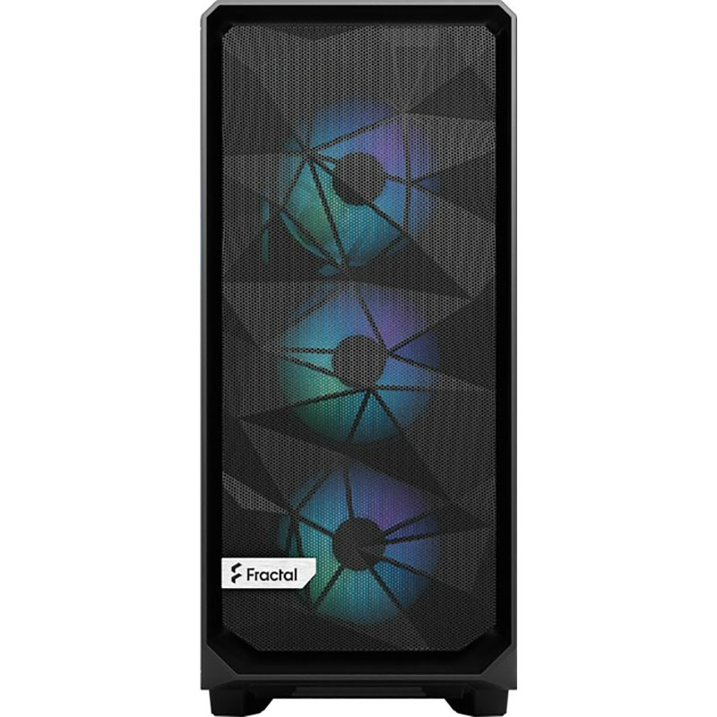 Корпус Fractal Design Meshify 2 Compact RGB TG (FD-C-MES2C-06) Назначение для настольного компьютера