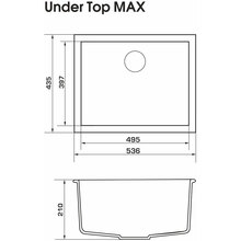 Мийка GRANADO Under top Max Black (gr3001)