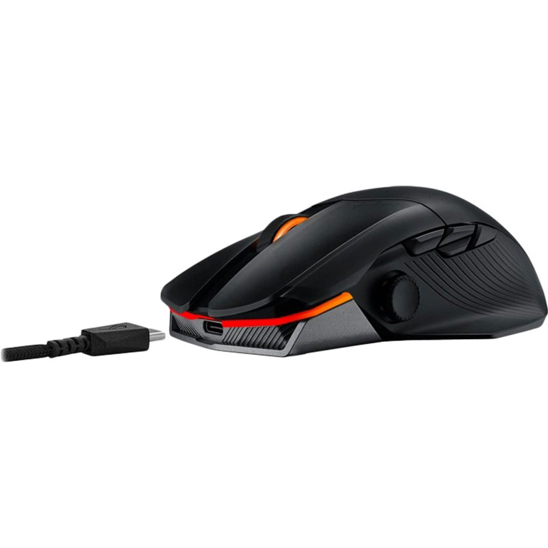 Зовнішній вигляд Миша ASUS ROG Chakram X Origin RGB Black (90MP02N1-BMUA00)