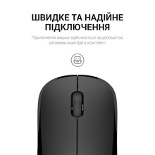 Мышь OFFICEPRO USB Black (M183)