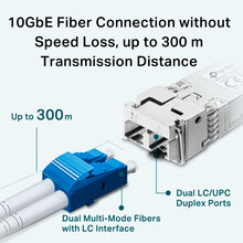 Трансівер TP-LINK TL-SM5110-SR 10G SFP+ MM 300m LC
