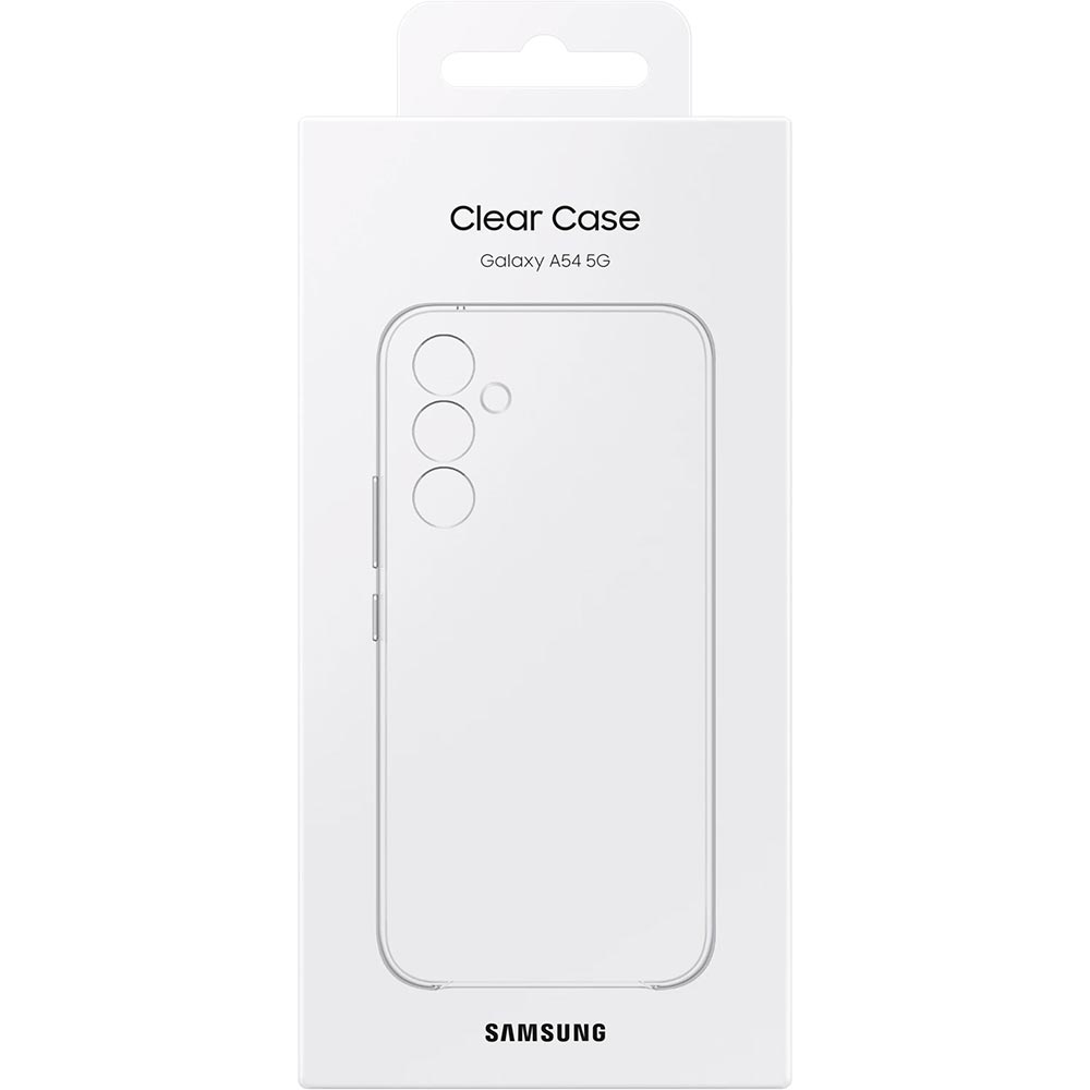 Зовнішній вигляд Чохол Samsung Clear Case для Samsung Galaxy A54 (A546) Transparent (EF-QA546CTEGRU)