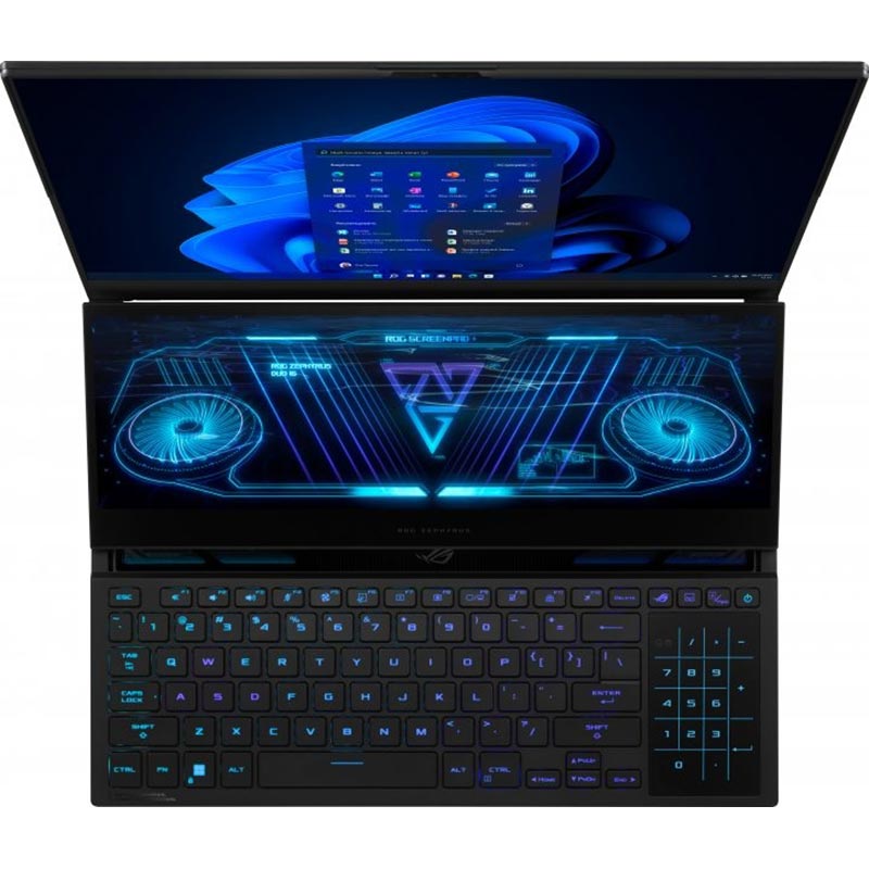 Ноутбук Asus ROG Zephyrus Duo 16 (2023) GX650PY-NM025X Black (90NR0BI1-M001H0) Частота оновлення екрана 240 Гц