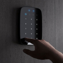 Беспроводная сенсорная клавиатура AJAX Keypad Plus Black (000023069)