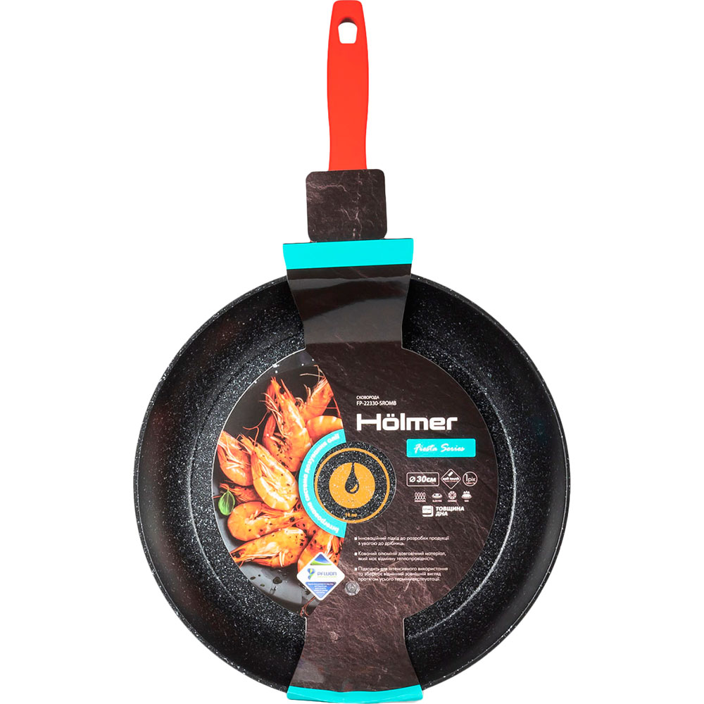 Внешний вид Сковорода HOLMER Holmer FP-22330-SROMB Fiesta 30 см Black