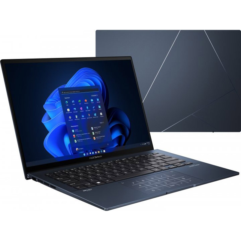 Фото Ноутбук ASUS Zenbook 14 OLED UX3402ZA-KM390X Ponder Blue (90NB0WC1-M01CT0)