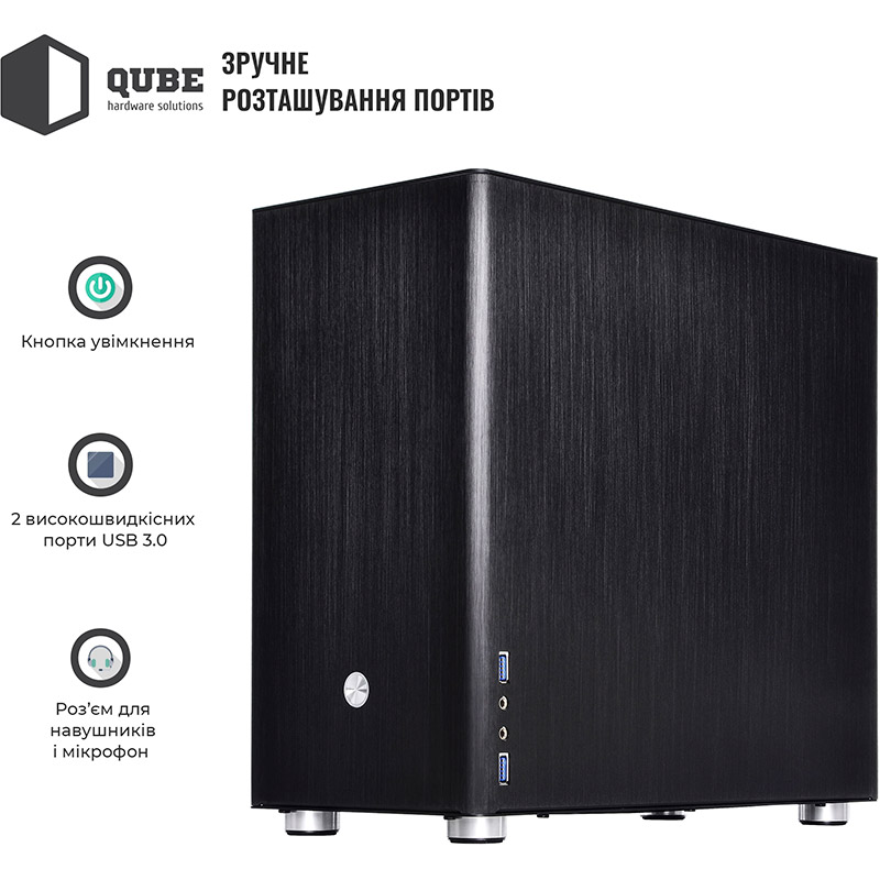 Покупка Корпус QUBE V9 Black (QBV9M_WBNU3)