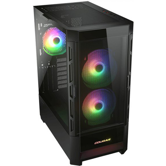 Корпус COUGAR Duoface RGB (Black) Максимальная длина видеокарты 330