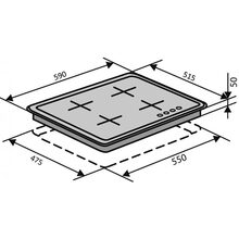 Варильна поверхня VENTOLUX HG640-TA3G CS (BK)