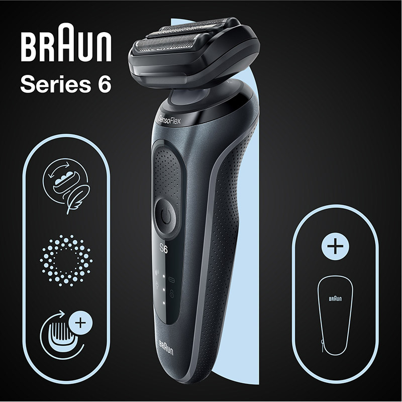 Фото Електробритва BRAUN Series 6 61-N1000 Black