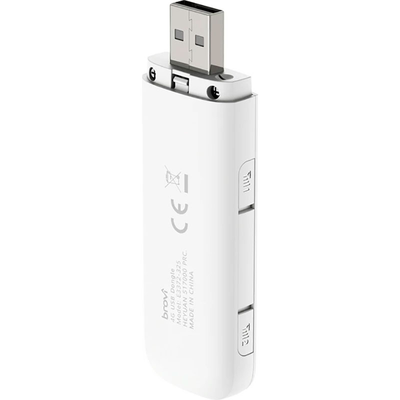 Фото 4G USB Wi-Fi роутер HUAWEI BROVI E3372-325 3G/4G (cat4) USB Modem