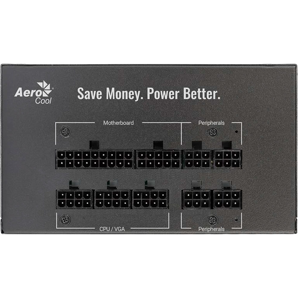 Фото Блок живлення AEROCOOL Aero Bronze 850M Fully Modular (ACPB-AR85AEC.1M) 850W