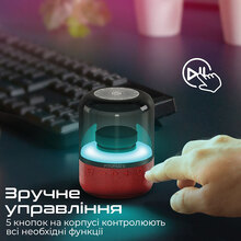 Портативная акустика Promate Glitz 8 Вт Red (glitz.red)